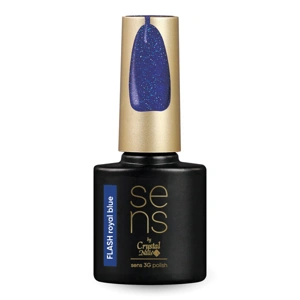 CRYSTAL NAILS SENS 3G POLISH - FLASH ROYAL BLUE 4ML főképe